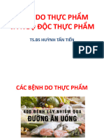 2 Bệnh-ngộ Độcthực Phẩm Bài Giảng