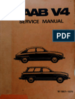 Saab v4 1967-79 Service Manual