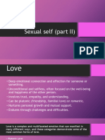 Sexual Self Part II