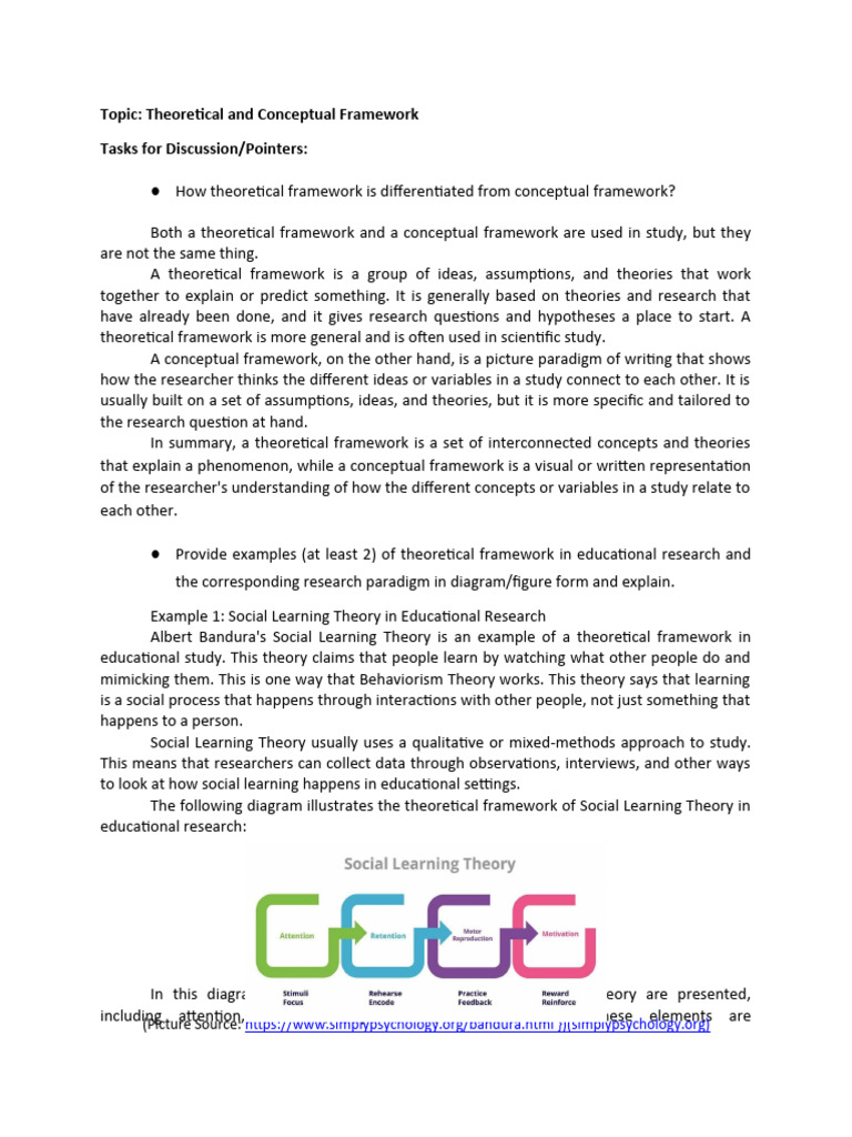 DIFFERENCE BETWEEN THEORETICAL AND CONCEPTUAL FRAMEWORK PDF visual data 7