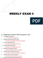 Weekly Exam 4