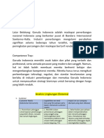 Change Management - Analisis Lingkungan Eksternal & Internal Work Sheet