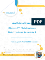 Magazine 11 (Devoir de Contrôle 1)