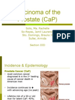 Carcinoma of the Prostate (CaP)