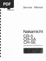 Nakamichi CR5 SM