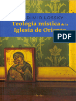 Vladimir Lossky - Teología Mística de La Iglesia de Oriente
