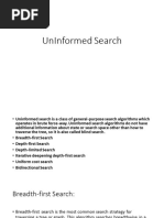 UnInformed Search