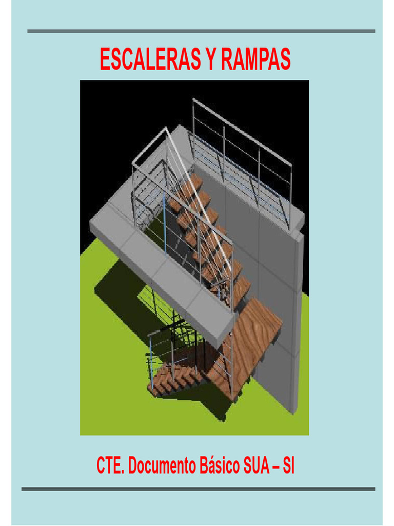 Normativa de Escaleras y Rampas | PDF