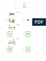 Bahasa Arab - Angka 1 - 20