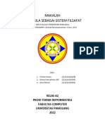 MAKALAH - PANCASILA - SEBAGAI - SISTEM - FILSAFA Kel 6