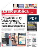 La Republica Lima 26 Octubre 2023