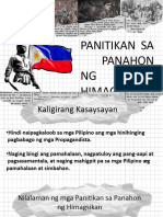 Panitikan Sa Panahon NG Himagsikan