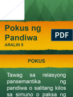 10 ARALIN 4 POKUS NG PANDIWA (Tagaganap at Layon)