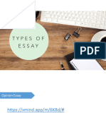 Types of Essay