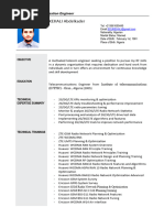 2G 3G LTE RF Optimization Engineer Abdelkader SOUKEHALI CV 