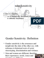 Gender Sensitivity