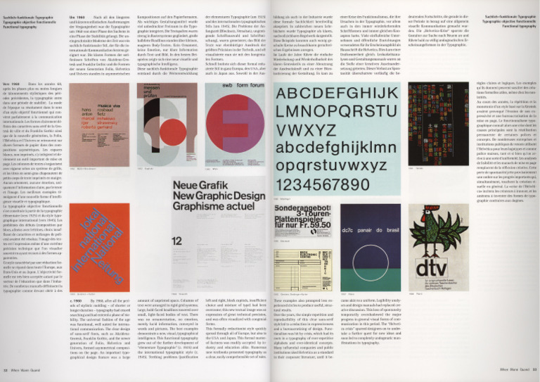 MLG1 MD R11 Sachlich-Funktionale Typographie | PDF