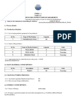 Application Form For CTE