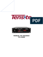 Manual Bateria Litio TS L5000 Tensite V1