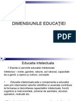 Tema IV Dimensiunile Educatiei Ed Intelectuala Moralafizicaesteticaaltele