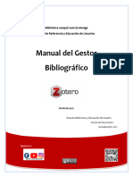 Manual Zotero