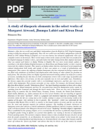 A Study of Diasporic Elements in The Sel