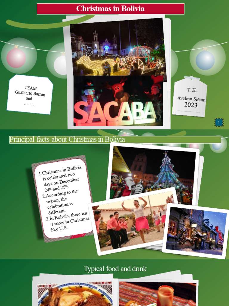 Christmas in Bolivia | PDF