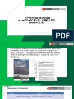 2 PPT Proyectos Riego Tecnificado, Marco Del Invierte - Pe