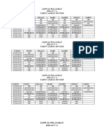 Jadwal Pelajaran KLS Va