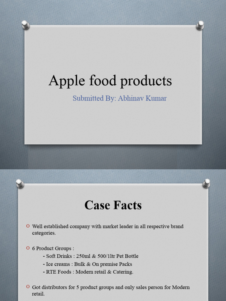 100493546AppleFoodProducts PDF Sales Economies