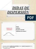 Medidas de Dispersión