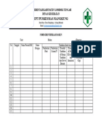 Form Observasi Kepatuhan Identifikasi Pasien