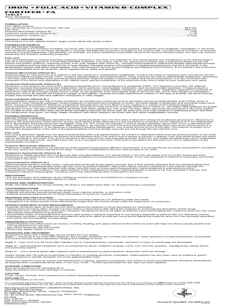 Fortifer Fa | PDF