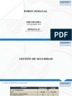 Reporte Semanal de Gestión de Contratistas 19 Al 24 de Nov - Sem-47