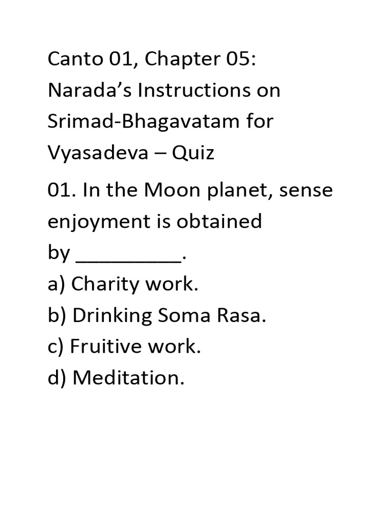 Chapter 5 Quiz | PDF