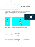 Presión en Líquidos