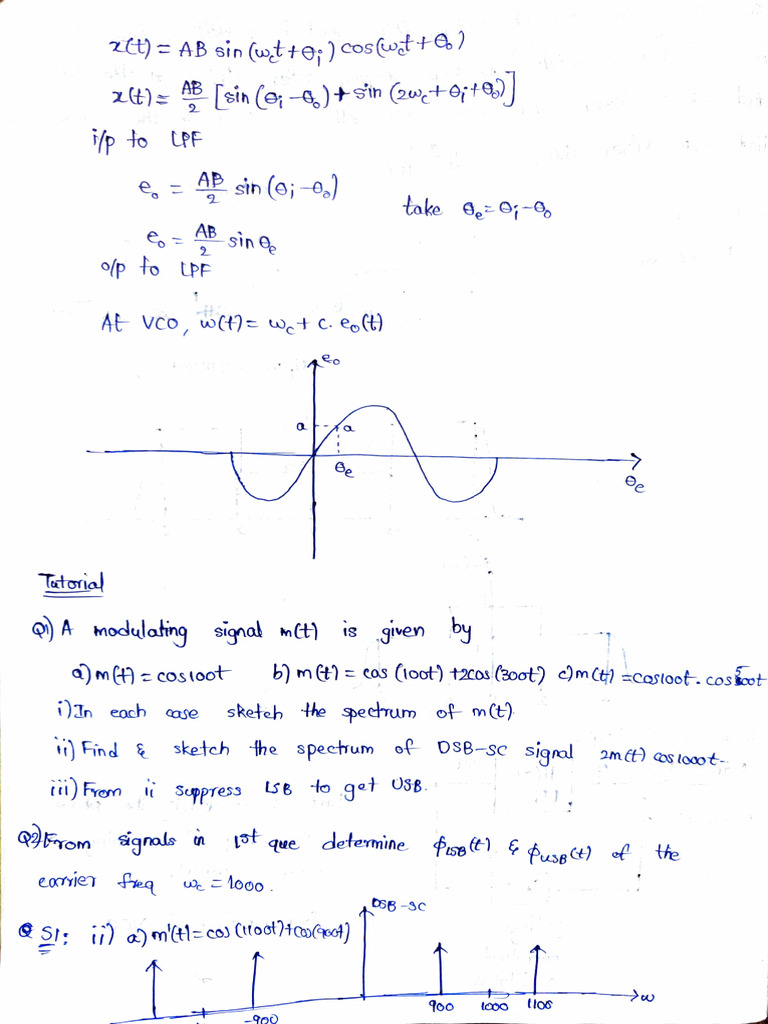 Analog Communication Notes by Raghava 2 | PDF | Information And ...