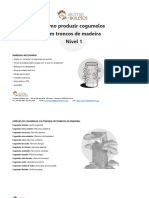 Instruções Produção de Cogumelos em Troncos Nível 1