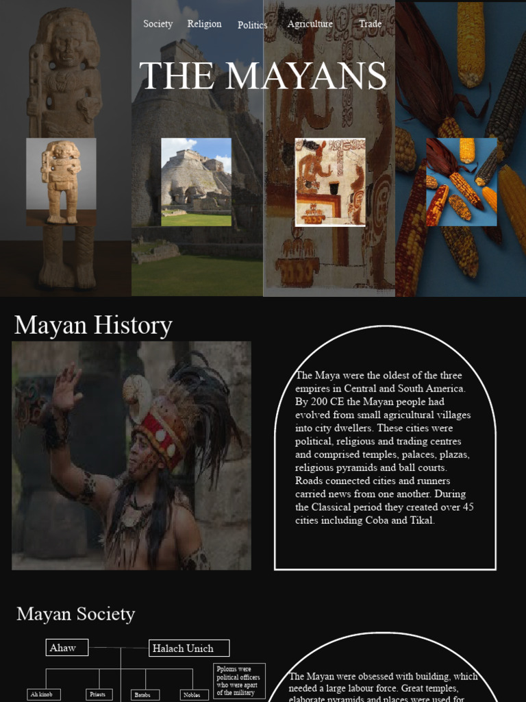 Mayas Caribbean History Pdf Maya Civilization Agriculture