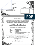 Undangan Walimatul Ursy A4 PDF Free
