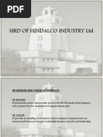 HRD of Hindalco Industry LTD