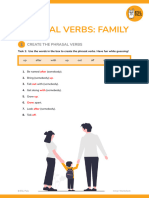 (TV) Phrasal Verbs - Family