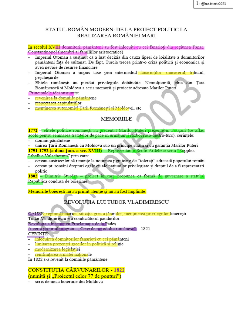 Statul Roman Modern | PDF