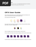 OFX User Guide