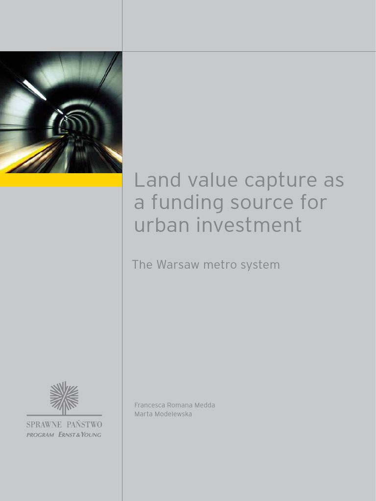 Land Value Capture As A Funding Source F | PDF | Finance & Money Management