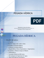 Pegada Hídrica - GRH