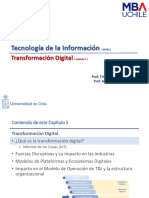 MBA UChile TI Cap5 TransformacionDigital VF