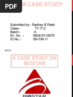 A Case Study on Biostar