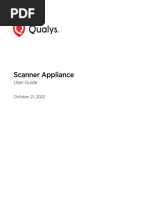 Physical Scanner Appliance