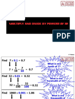 4 Multiply and Divide by 0 1 0 01 0 001 Etcfd56w